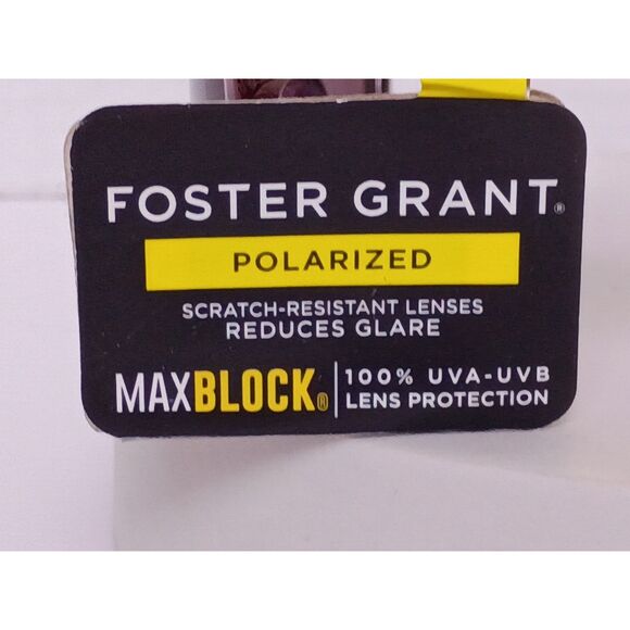 Foster Grant LP 1806 Purple Tortoise Square Frame Sunglasses - Picture 11 of 15